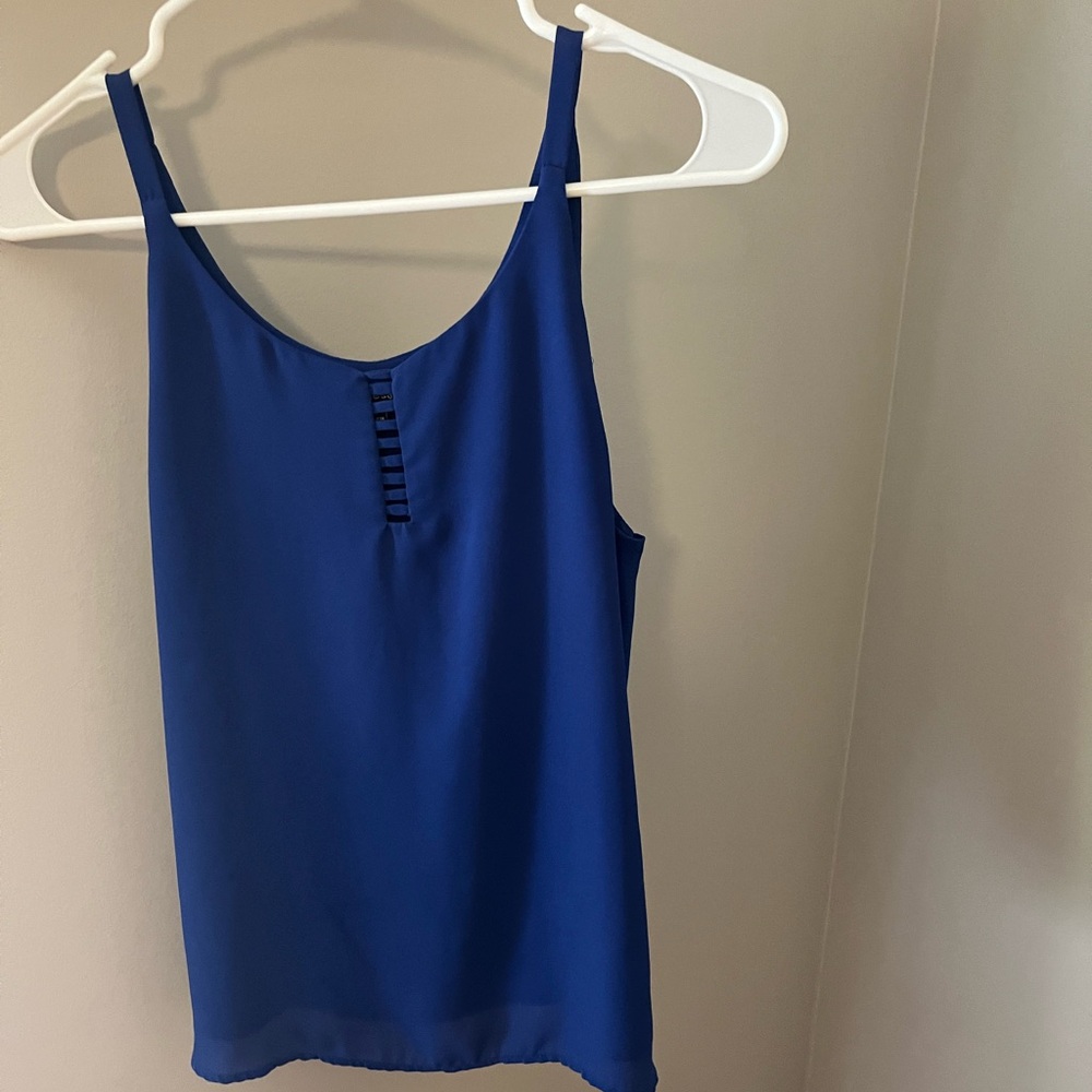 Shinestar shirt. Blue. Size medium perfect for work